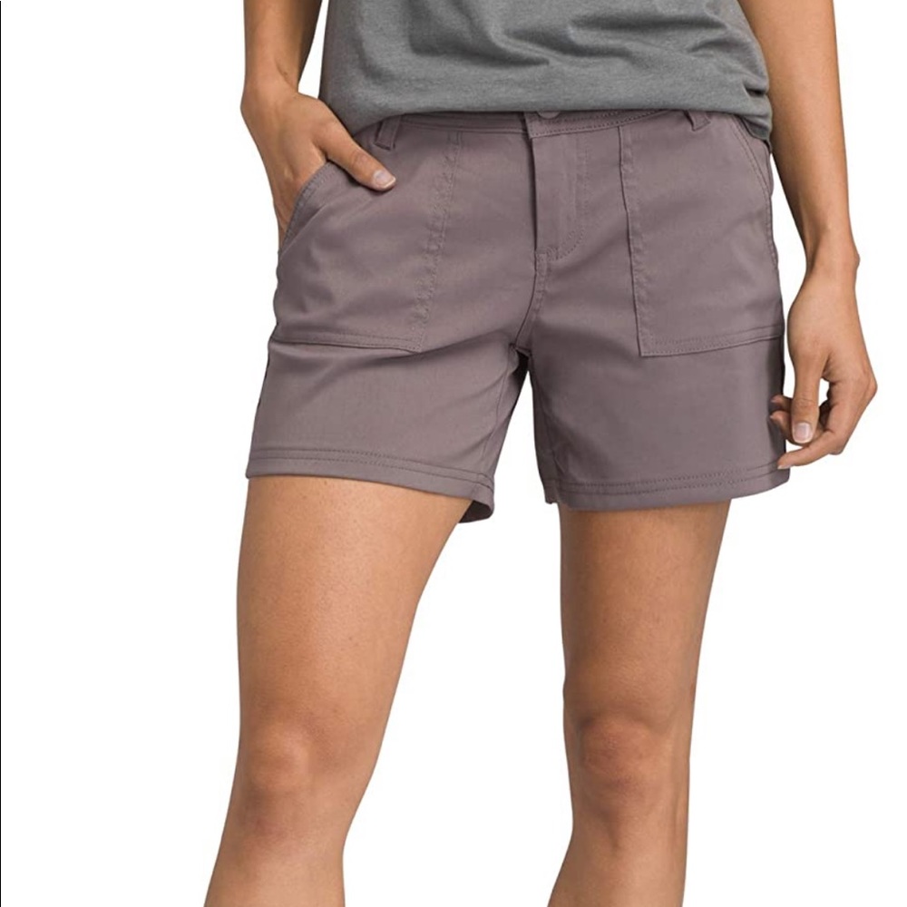 prAna Olivia Shorts in Moon Rock